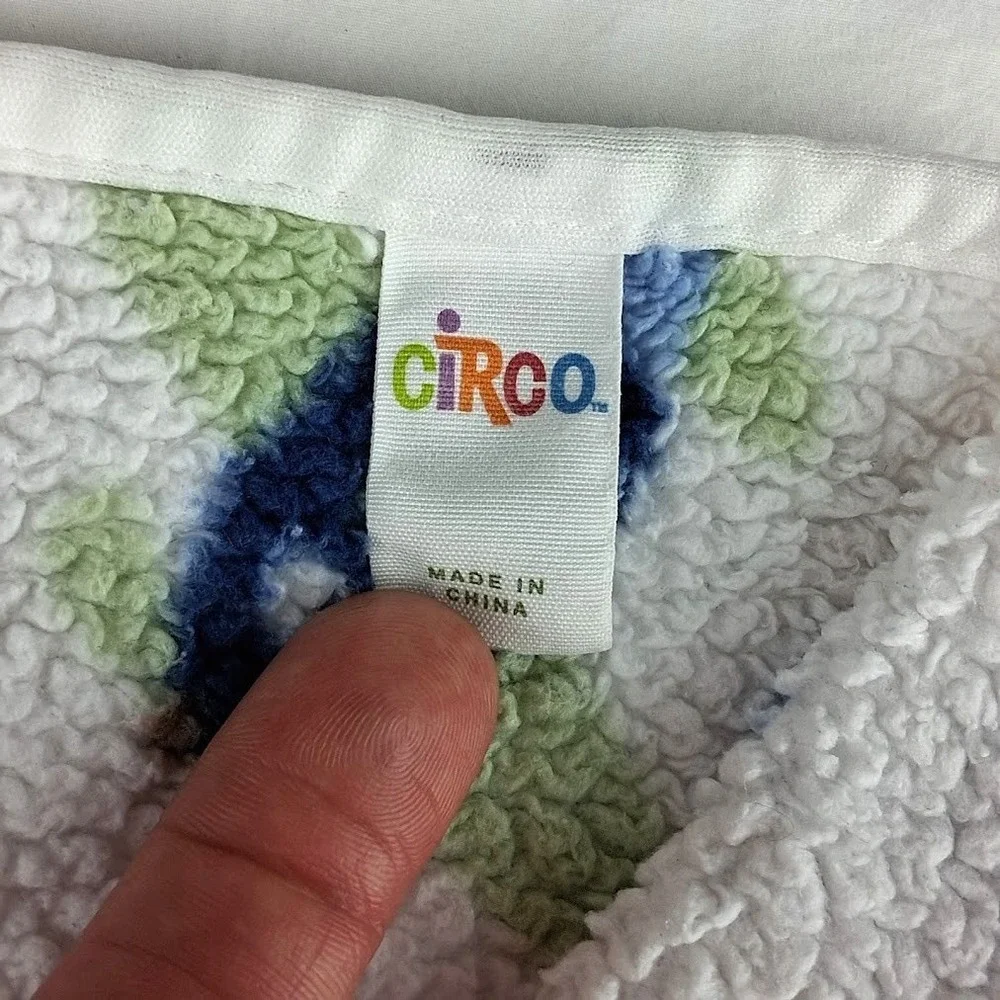 Circo White Airplane Baby Blanket Target Fleece Stars Blue Plane Boy Soft Lovey